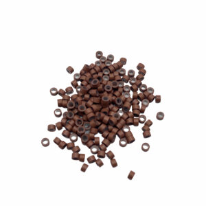 Silikon Microring Hellbraun (200 St&uuml;ck)