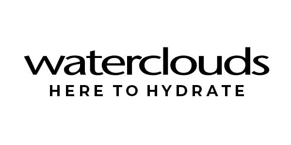 Logo Waterclouds Here To Hydrate