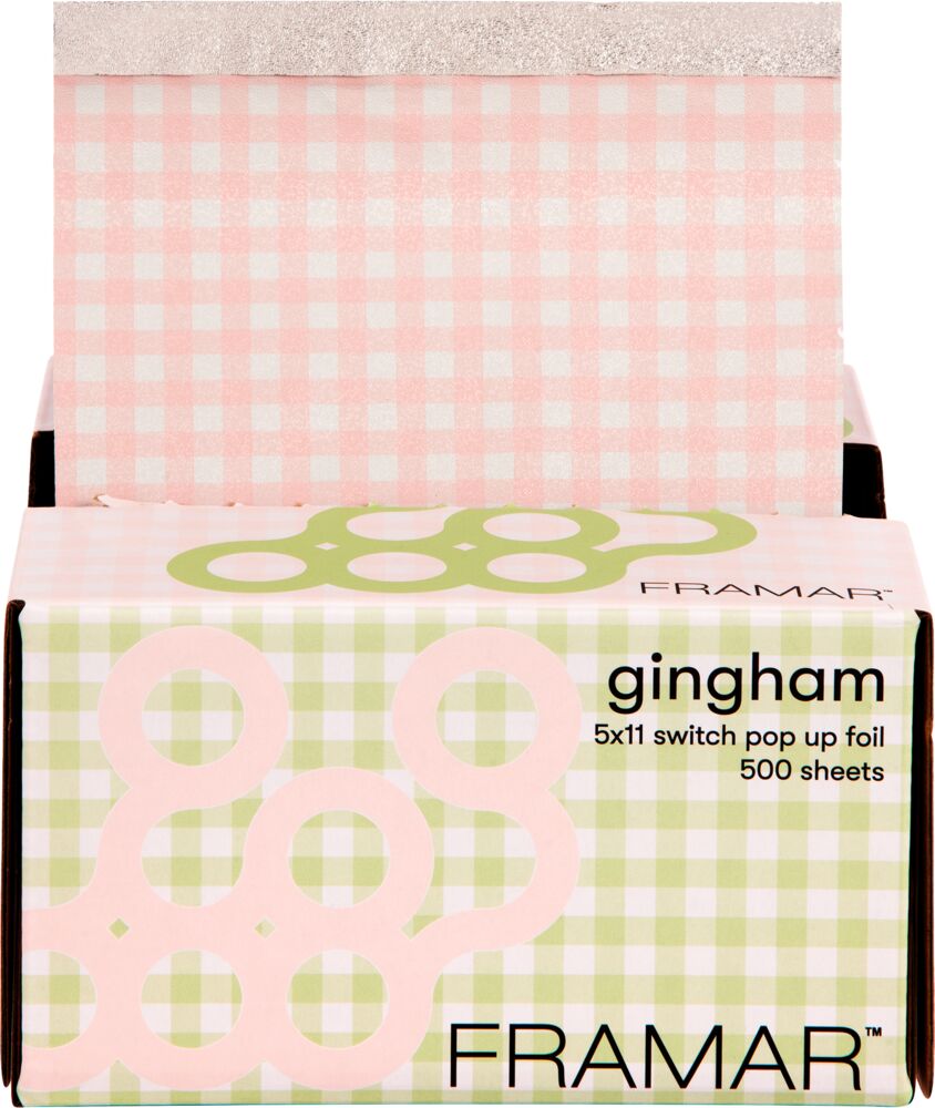 38300129framar-pop-up-foil-versio-gingham-switch-rosa-und-hellgruenes-karomuster-500-blatt-600x711 Framar Pop Up Folie 5x11cm Gingham (500 Stück)